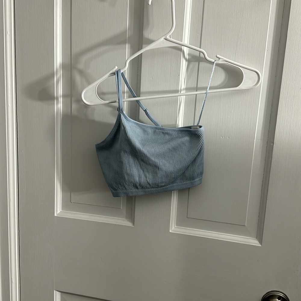 Aerie One Shoulder Crop Top